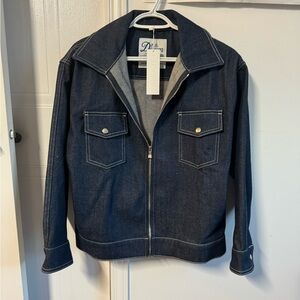Denim jacket Aritzia, never worn, still has tags on, smoke free house